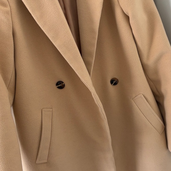 Lulus Harriet Long Double-Breasted Tan Coat - Picture 8 of 8